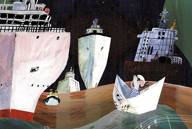 Нина Дашевская. Тео - театральный капитан. Художник Юлия Сиднева. Самокат, 2018