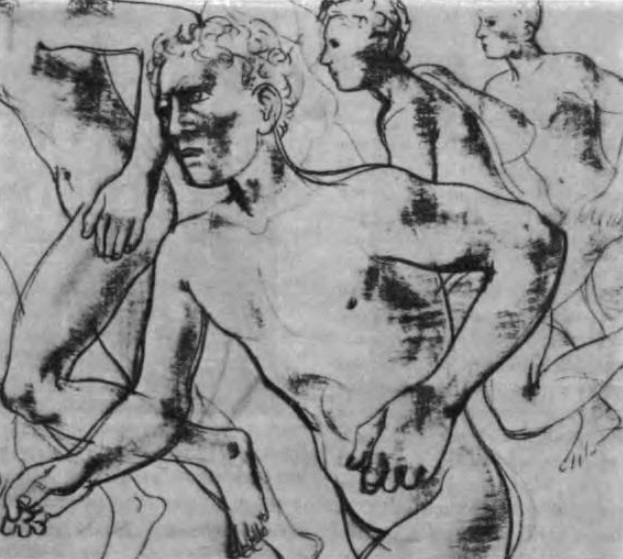 Г. ЭРНИ. А. Боннар. «Человек предвещает». Иллюстрации, 1953