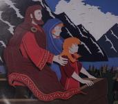 Иллюстрации Дэвида Вишневски из книги «Elfwyn's saga» (1990)